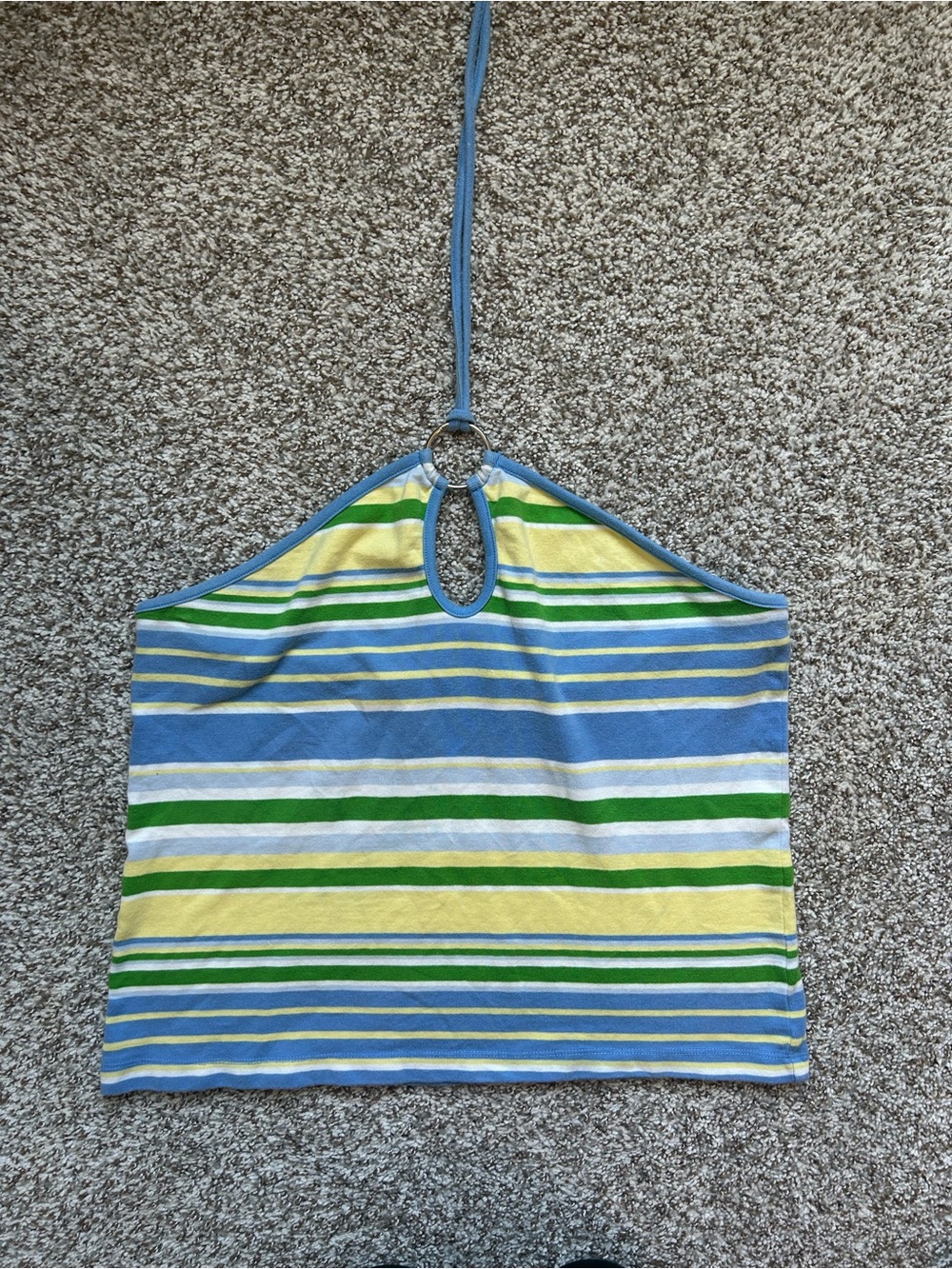 Vintage cotton halter top